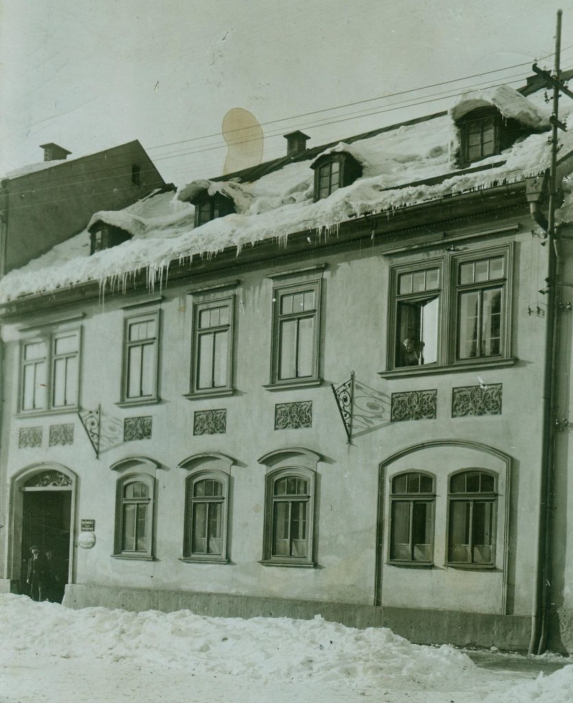 Wohnhaus in Neudek #161 um 1900